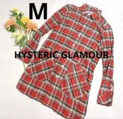 【HYSTERIC GLAMOUR】シャツワンピース　チュニック　ベア　M相当