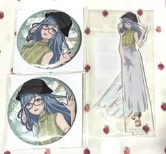 プロセカ はぴこれくじ 日野森雫 缶バッジ アクスタ