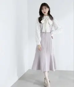 PROPORTION マーメイドデニムワンピース ジャンスカ　綺麗め