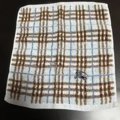 バーバリーチェック柄タオルハンカチ