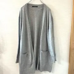 INGNI グレー ロングカーディガン
