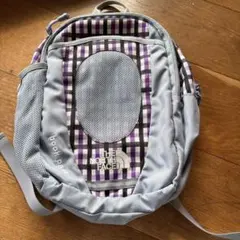 THE NORTH FACE バックパック 紫とグレー