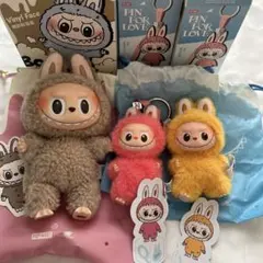 POPMART ラブブ イニシャル 3体セットQ/Y