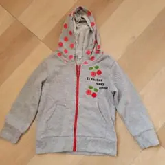 グレー パーカー 110