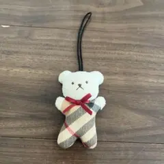 Burberry ベア チャーム ストラップ ぬいぐるみ バーバリー