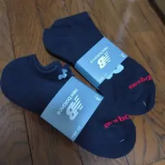 新品☆New Balance 黒ソックス 3足×2パック ニューバランス 靴下