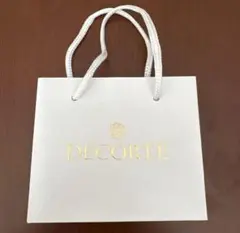 DECORTÉ ショップ袋 ホワイト 小型