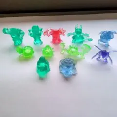 ポケモン クリア フィギュア ミニ 当時物 11体セット