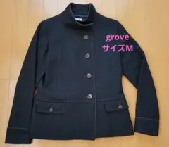 grove ブラック ピーコート レディース M