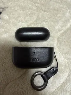 Alto 本革 AirPods Pro2 ケース Raven Black
