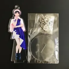 つばきファクトリー 八木栞 少し大きなアクリルスタンドキーホルダー