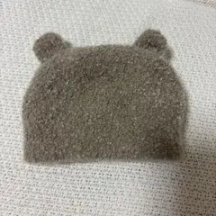 クマ耳ベビー帽子