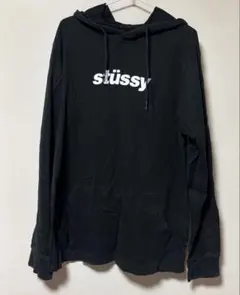 Stussy プルオーバーパーカー ブラック Lサイズのサムネイル