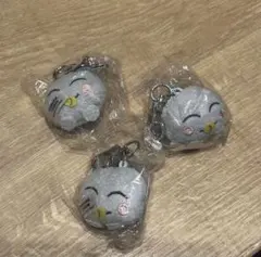 ざわざわ森のがんこちゃん ぬいぐるみスマホチャーム がんぺーちゃん ニコニコ