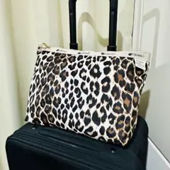 【完売品】LeSportsac×MAISON DE REEFUR ヒョウ柄ポーチ