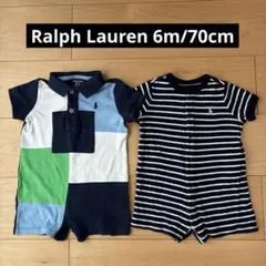 Ralph Lauren 6m 70cm ロンパース　半袖　ラルフローレン