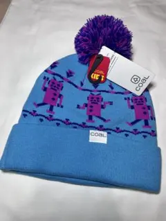 coal ビーニー　ポンポン　ニット