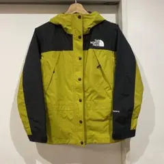レアカラー ノースフェイス マウンテンライトジャケット ゴアテックス グリーン
