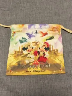 ディズニーレジェンドオブミシカ巾着袋（ファンダフル限定）