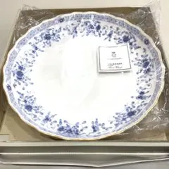 NARUMI ナルミ ボーンチャイナ 大皿 30cm　花柄 　未使用　長期保管のサムネイル