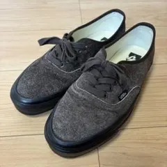 VANS Authentic スウェード ブラウン 27.5cm