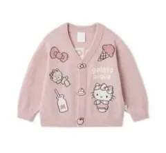 gelato pique ハローキティ カーディガン ピンク 新品 ジェラートピケ ハローキティカーディガン - メルカリ