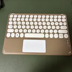 ワイヤレスキーボード タッチパッド付き