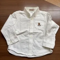 ［専用］ ⭐︎M様⭐︎miki HOUSE テディベア刺繍 長袖シャツ 100