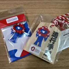 ミャクミャクマグネット、通行手形セット　ラスト1点