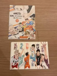 ハイキュー!!展 箔押しイラストカードオポジットOP リベロ Li