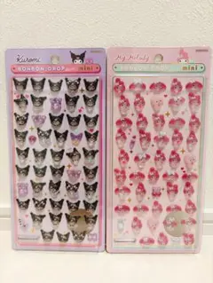 【正規品・新品未開封・匿名】ボンボンドロップシールmini サンリオ　2点セット