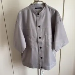 【新品未使用】Ciaopanic 半袖シャツ L グレーベージュ
