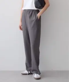 新品 AMERICAN HOLIC 美・美・美ベイカーフレアパンツ 杢グレー