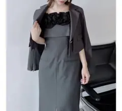 【新品】dazzlin フリルキャミワンピース