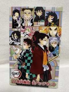 鬼滅の刃22巻同梱版 缶バッジセット 8個入り