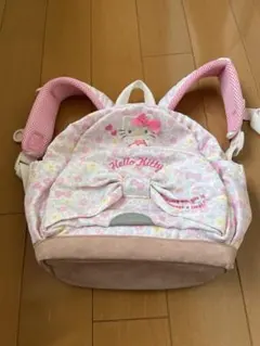 Hello Kitty 花柄リュック 小型