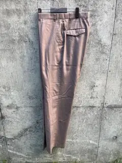 60s talon ジップ　ヴィンテージ　スラックス　ピンクベージュ