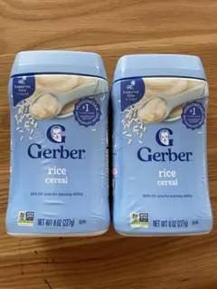 Gerber rice cereal 8 oz 2個セットのサムネイル