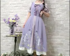 axes femme 塔の上のラプンツェル ワンピース 半袖　Dハロ仮装 axes femme 塔の上のラプンツェル ワンピース 半袖 Dハロ仮装 - メルカリ