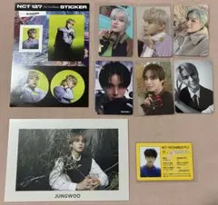 NCT 127 JUNGWOO ジョンウ トレカ グッズセット