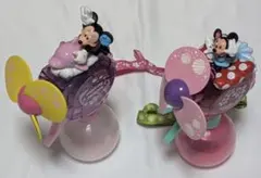 【動作確認済】東京ディズニーリゾート ミニー ミストファン 2個セット 扇風機のサムネイル