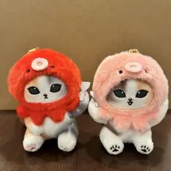 mofusand モフサンド 海の生き物にゃん タコにゃん　マスコット　2個