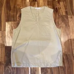 最終値下げ！！ORDINARY FITS ベージュ Vネックベスト