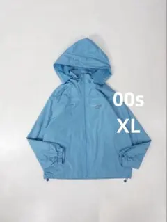 00s フード付きデザインポリブルゾン ヴィンテージ 古着