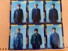 WEST. 重岡大毅 藤井流星 濵田崇裕 中間淳太 KAMIGATA トレカ