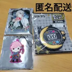 ツキウタ・ツキプロ3点セット　ラバスト、アクキー、缶バッジホルダー