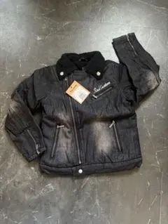 新品タグ付き　ラッドカスタム　裏ボアデニムアウター　130cm