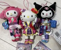 サンリオ　ピューロランドコラボレーション ライブキャラぬいぐるみ　3種　セット