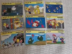 当時物】トップ製菓 スーパーマリオ シール 10枚セット（マリオ