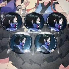 ハンターハンター フェイタン グリッター缶バッジ 歩み